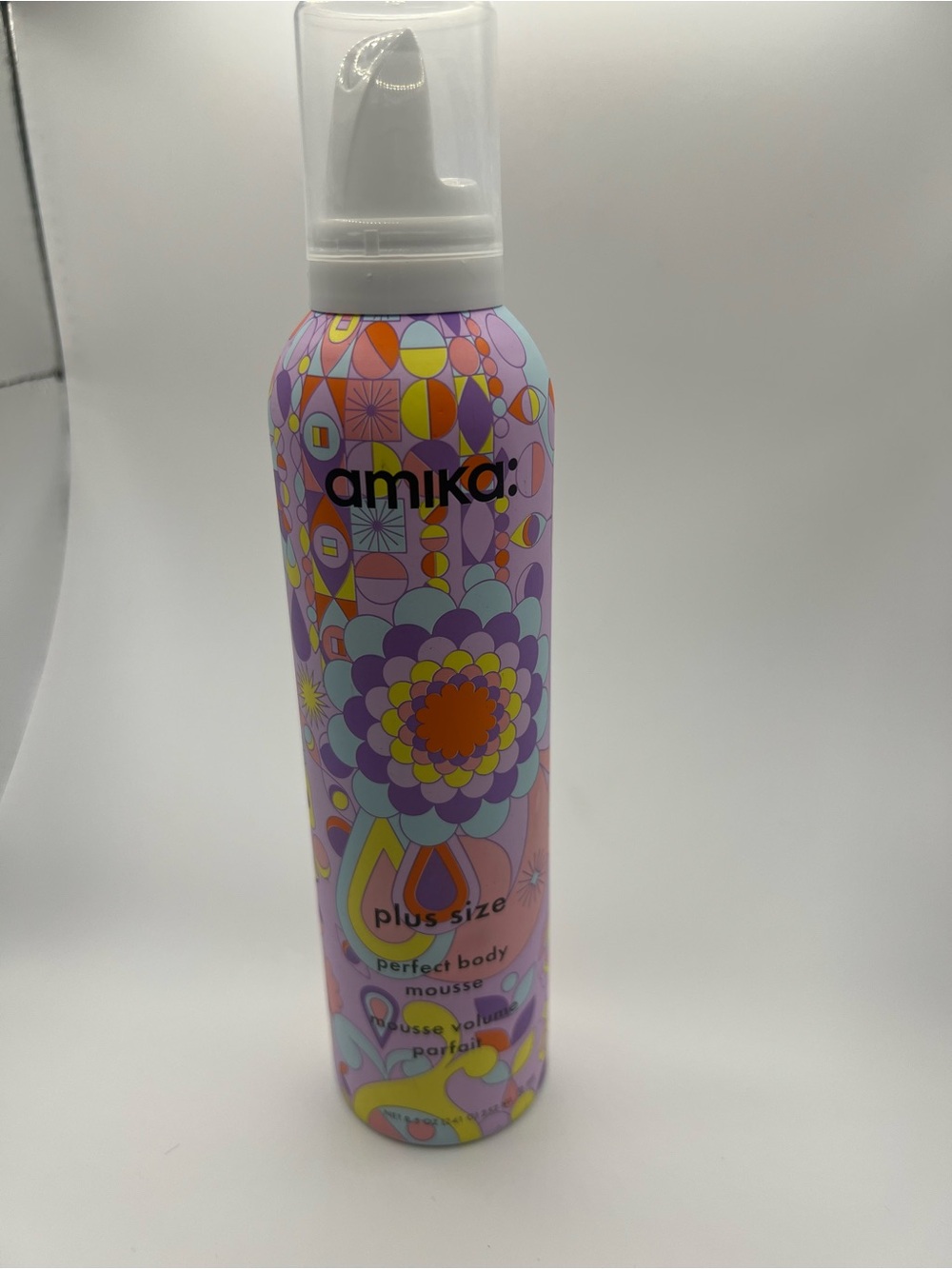 amika Pink & Purple Plus Size Perfect Body Mousse